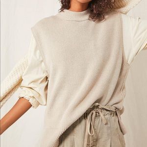 Free People Easy Street Vest (Small)